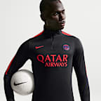 Paris Saint-Germain Strike Men's Nike Dri-FIT Football Knit Drill